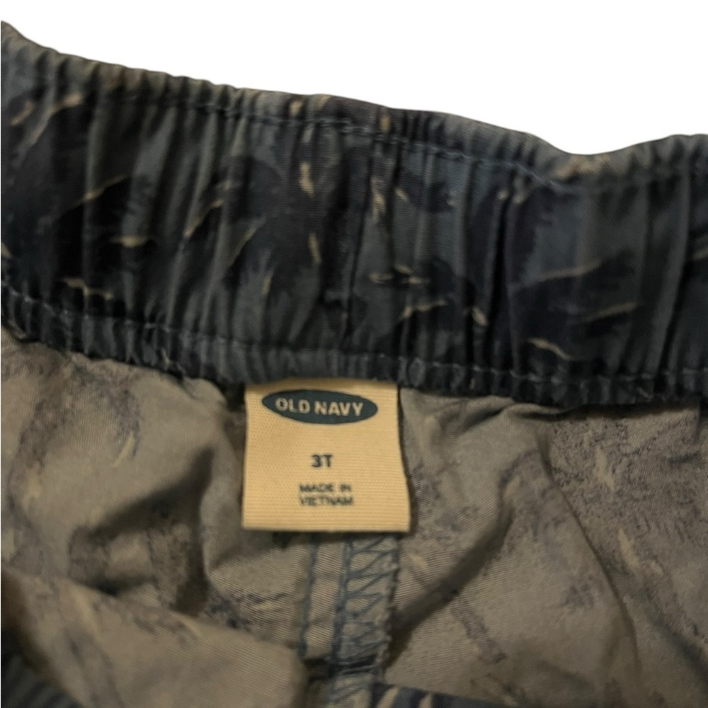 Old Navy Kids Tropical Print Shorts Blue Size 3T - Picture 3 of 3